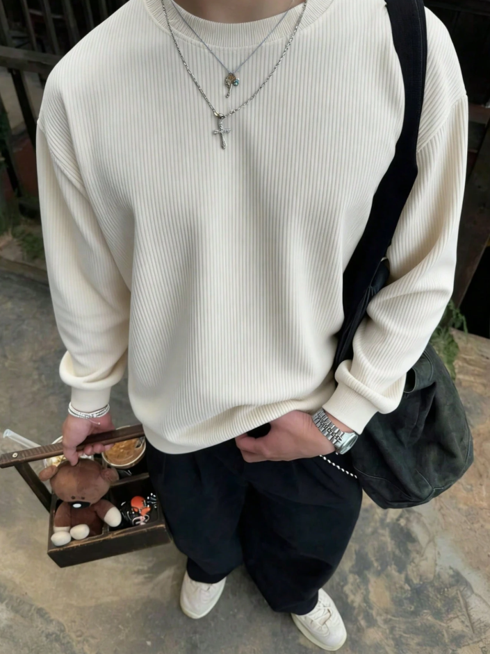 Corduroy Crewneck