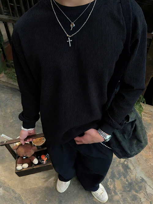 Corduroy Crewneck