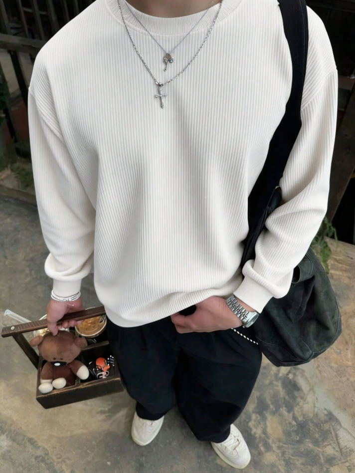 Corduroy Crewneck